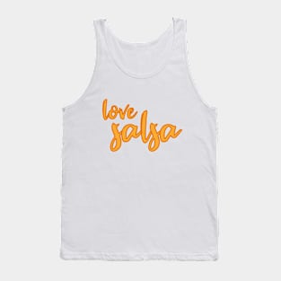 Love Salsa Orange by PK.digart Tank Top